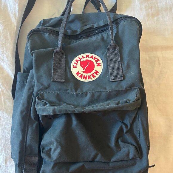 Fjallraven Navy Backpack - Picture 1 of 2